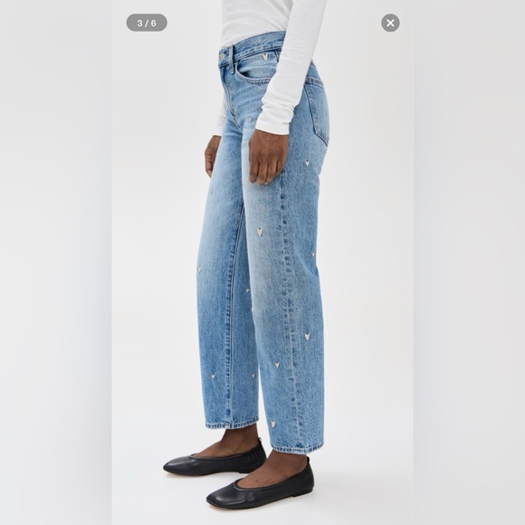 Pistola Lexi Jeans Confetti Vintage Women's Jeans - Blue - Picture 5 of 11